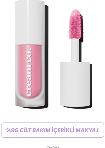 Allık Ruj Göz Farı Glow Tint Baby Pink Nemlendirici Makyaj | 508 Pastel Pembe Hyaluronik Asit Peptit