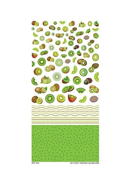 Artikel Kivi Tırnak Dövmesi, Tırnak Tattoo, Nail Art, Tırnak Sticker fiyatları