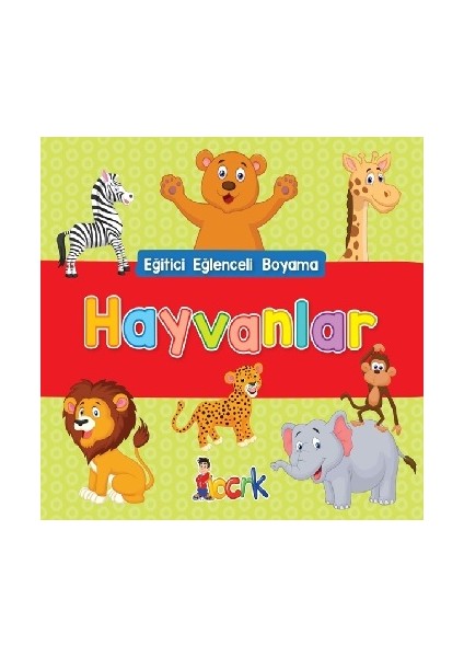 Hayvanlar - Eğitici Eğlenceli Boyama