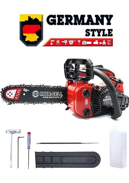 Germany Style Murcell-7hpx Alman Technology 25 cc Mini Benzinli Testere Ağaç Odun Dal Budama Kesme Hızar fiyatları