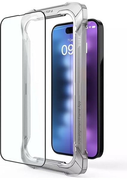 Labs Buff iPhone 15 Pro Max ile Uyumlu 5d Glass Ekran Koruyucu, Şeffaf indirimleri