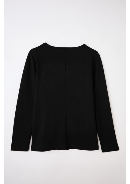 Kadın Büyük Beden Bej Kare Yaka Bluz modelleri