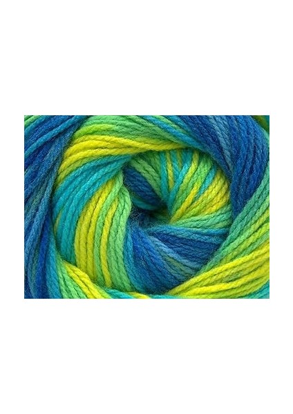 Yarns 4X100GR. Magic Light Turkuaz, Yeşil Tonları, Mavi Tonları fiyatları