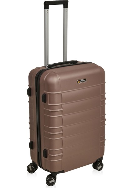 Travel Star Orta Boy Abs Valiz - Platin - 66X45X26 cm fiyatları