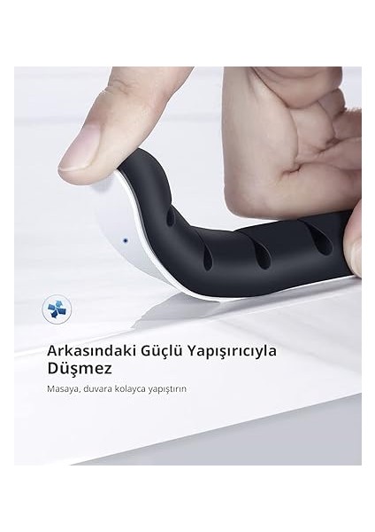 Kendinden Yapışkanlı 7'li Kablo Tutucu fırsatları