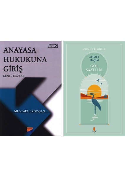 Anayasa Hukukuna Giriş + Göl Saatleri