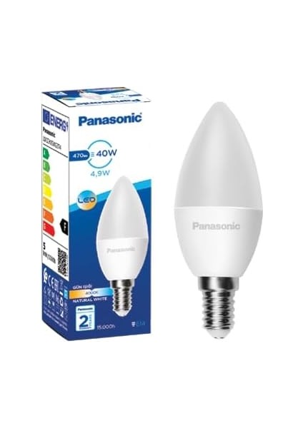 LED E14 4,9W 470LM 4000K Kelvin-Günışığı fiyatları