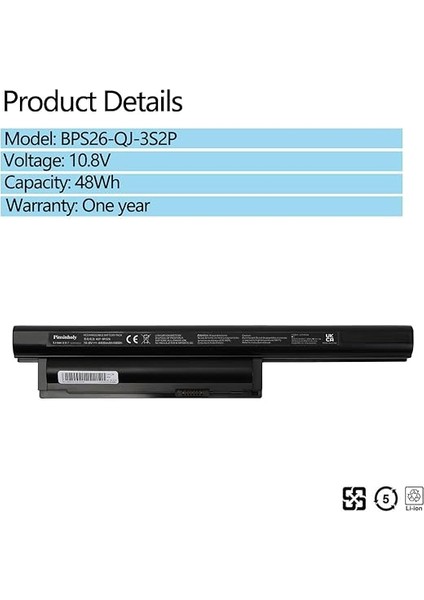 VGP-BPS26 VGP-BPL26 VGP-BPS26A VGP-BPS26S Batarya Vaıo VPC-CA15FW VPC-CA15FG VPC-CA16EC VPC-CA17EC SVE1511C5E PCG-71811L PCG-71811M Vpc-Eh VPC-CA17EC SVE1511C5E PCG-71811M Için A fiyatları