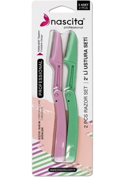 Açılır/kapanır Yüz Ustura Seti 2'li - 16