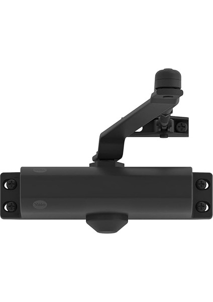 Kapı Hidroliği 300 Serisi Dar Tip Montaj Ayarlı (2-4) (40-80 Kg) Kapı Yayı, Siyah