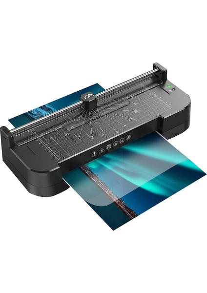 Talent Ofis Ev Sınıfı Için 4'ü 1 Arada Laminasyon Termal Laminasyon Seti Laminasyon Makinesi-Abd Tak (Yurt Dışından)