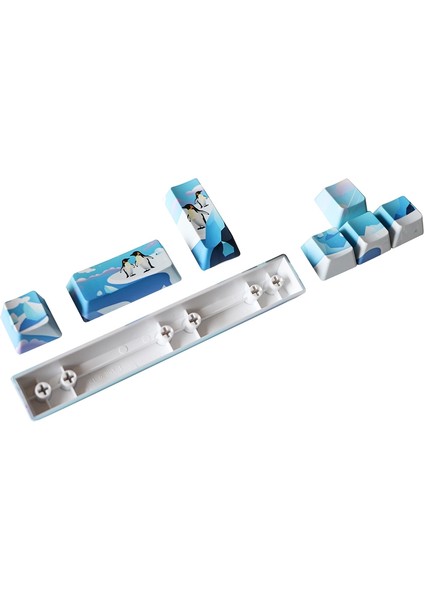 Talent Pbt Beş Taraflı Boya Altlı Klavye Tuşları 6.25 Boşluk Çubuğu Esc Entre Yön Tuşları Dıy Mekanik Klavye Için Profil Klavye Tuş Takımı, 8 (Yurt Dışından) modelleri