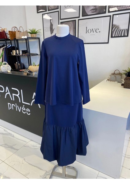 Balon Etek Takım Lacivert