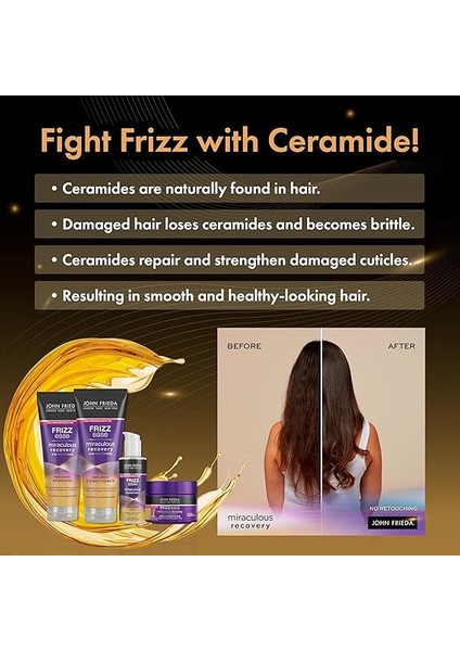 Frieda Frizz Ease Miraculous Recovery Mucizevi Onarım Saç Bakım Maskesi fırsatları