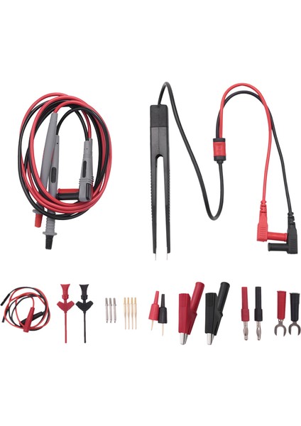 Talent Multimetre Test Uçları Kiti Dijital Elektrik Test Probları Timsah Klipsli Set Mini Test Kanca Klipsli Cımbız (Yurt Dışından) fiyatları