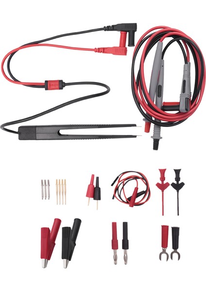 Talent Multimetre Test Uçları Kiti Dijital Elektrik Test Probları Timsah Klipsli Set Mini Test Kanca Klipsli Cımbız (Yurt Dışından) modelleri