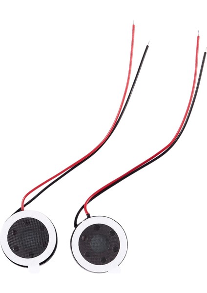 Talent 2 Adet 15MM Yuvarlak Mıknatıs Manyetik Tweeter Hoparlör Korna 8 Ohm 1W (Yurt Dışından)