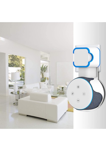Talent 3. Nesil Duvara Montaj Tutucu Duvar Fişi Askısı Yerden Tasarruf Sağlayan Yardımcı Aksesuarlar Beyaz (Yurt Dışından) modelleri