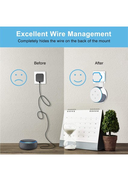 Talent 3. Nesil Duvara Montaj Tutucu Duvar Fişi Askısı Yerden Tasarruf Sağlayan Yardımcı Aksesuarlar Beyaz (Yurt Dışından) fırsatları