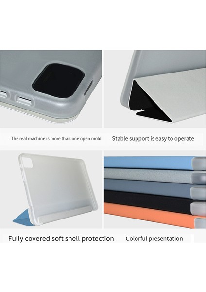T40S 10.4 Inç Tablet Için Pu Kapak Kılıfı Düşmeye Dayanıklı Tablet Standı T40S Tablet Kılıfı Koruyucu Kılıf(C) (Yurt Dışından) fırsatları