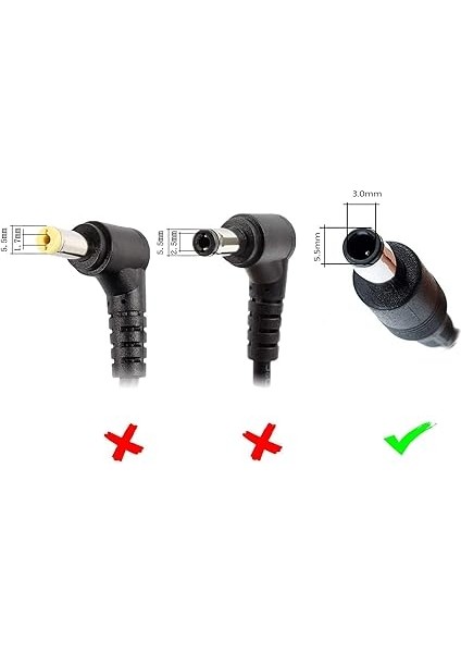 Şarj Cihazı 19V 4,74A 90W (19V 3,16A 60W Uyumlu) Notebook Laptop Şarj Kablosu Ac Adaptör Samsung Fiş Için: 5,5 * 3,0 mm fiyatları