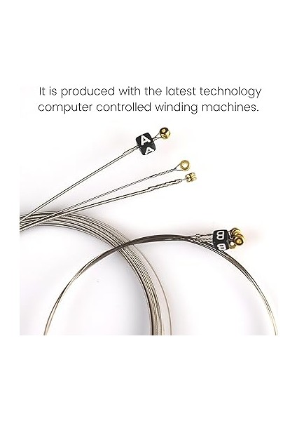 Gold Seri Elektro Gitar Teli Set (11-52 Medium Top Heavy Bottom, Tekli Set) indirimleri