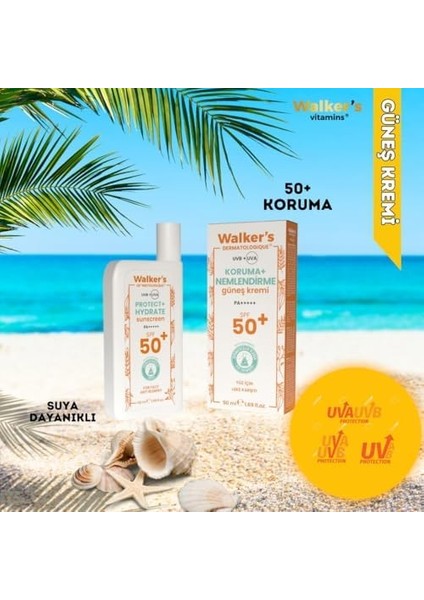 Walker`s Vitamins Dermatologique 50 Faktör Güneş Kremi
