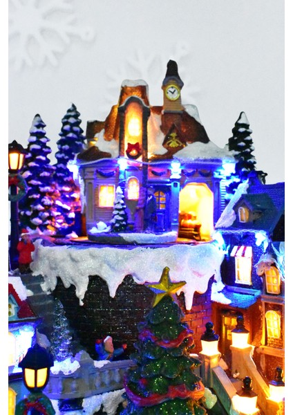 Premium Collection Işıklı Şehir Süs modelleri