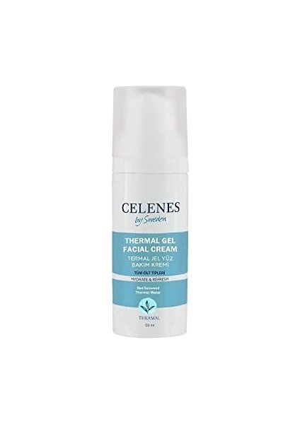 Celenes Nemlendirici ve Canlandırıcı Thermal Jel Günlük Bakım Kremi 50 ml