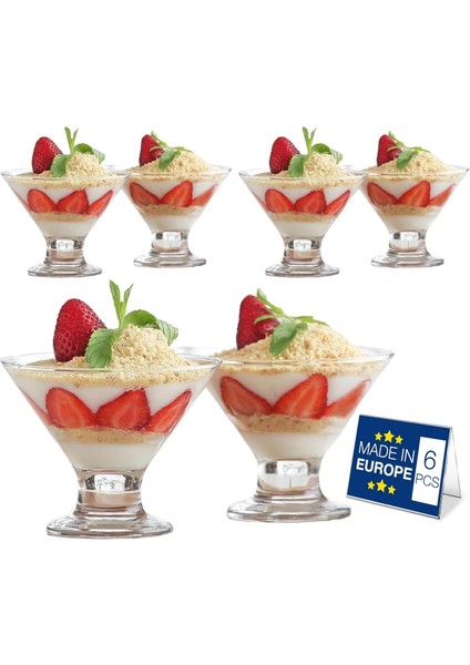 Crema 6'lı Dondurmalık-Tatlı Servisi, Crema, 62467165 Cc, Şeffaf