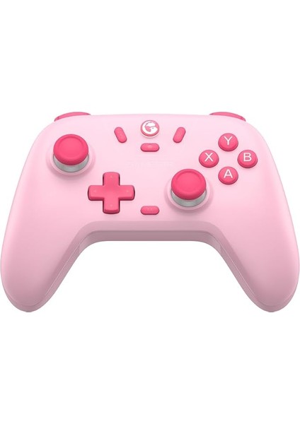 Nova Lite Çoklu Platform Kablosuz Oyun Kumandası, Pc, Steam, Switch, Ios ve Android Uyumlu Hall Effect 20Hz Turbo (Blush Pink)