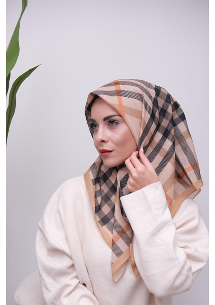 Renkli Karma Desen Dijital Soft Eşarp modelleri