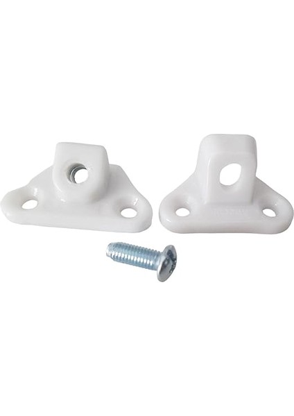 Açılı T Bağlantı Çektirme Beyaz Mobilya Dolap Plastik Köşe Birleştirme Kelebek (25 Adet) fırsatları