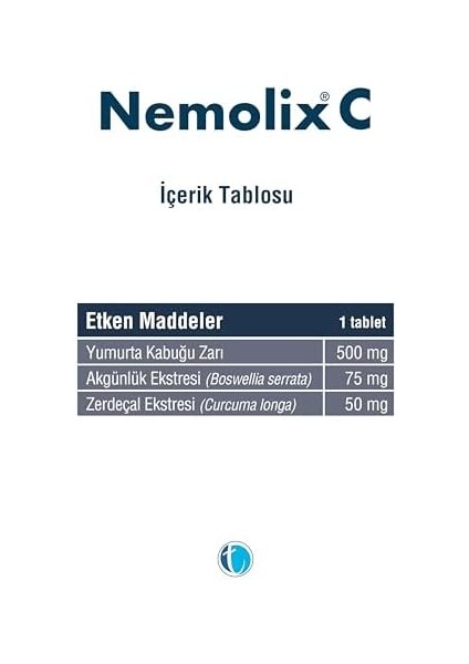 Nemolix C 30 Tablet modelleri