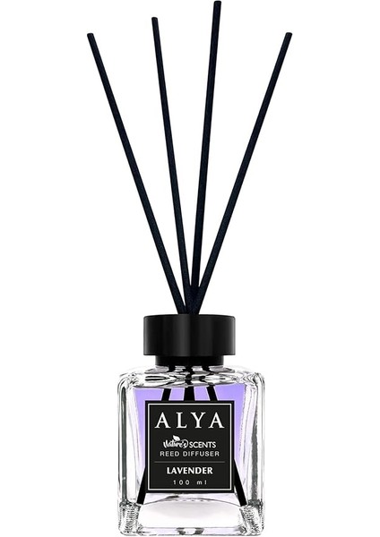 Alya Nature's Scents Lavender Bambu Çubuklu Oda Kokusu - Lavanta Kokusu