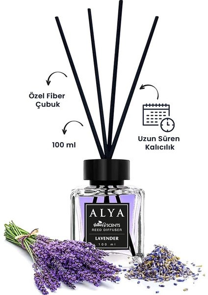 Alya Nature's Scents Lavender Bambu Çubuklu Oda Kokusu - Lavanta Kokusu fiyatları