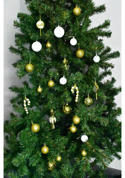 Xl Şeker Kamışlı Karışık Süs Seti Gold modelleri