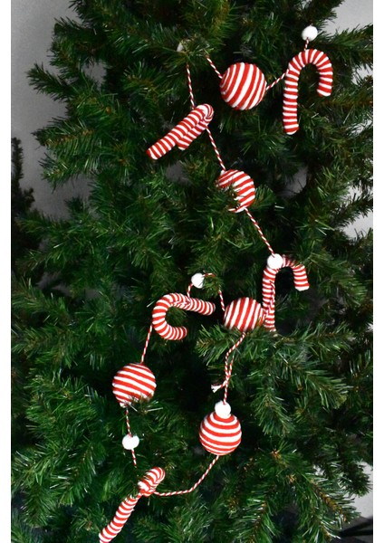 150 cm Şeker-Top Süs Kırmızı fiyatları