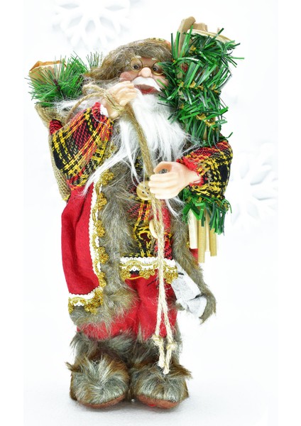 Luxury New Model 1 Noel Baba Santa 30 cm modelleri