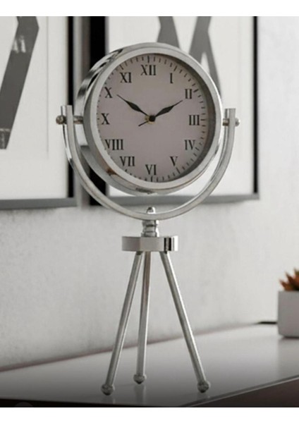 Dekoratif Hediyelik Şık Tasarım Masa Saati