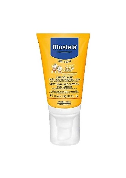 Mustela Güneş Koruyucu Losyon Spf 50 40 Mililitre