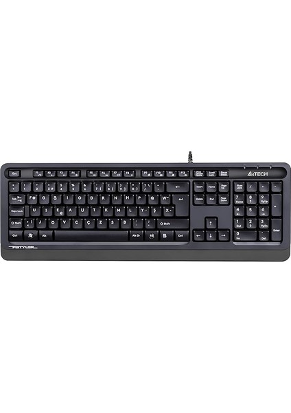 A4 Tech FK10 F USB Türkçe Fn-Multimedya Siyah/gri Klavye