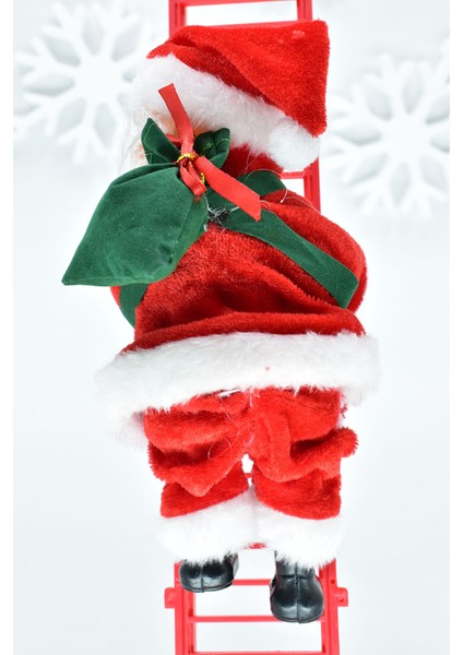 Premium Merdivenli Noel Baba Yılbaşı Süsü modelleri