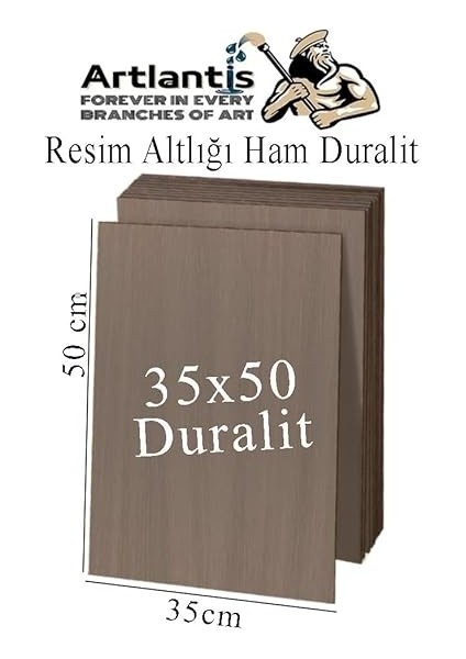 Karakalem Eskiz Çizim Seti Durolit Seti 35X50 cm Duralit 1 Adet 35X50 Resim Kağıdı 25 Adet Mandal Metal 4 Adet modelleri