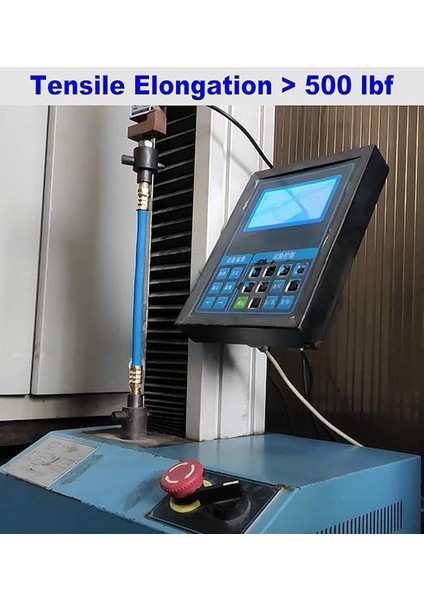 Basınçlı Hava Hortumu Pvc 10 M Uzunluğunda 10 mm Id x 14 mm Ad 300 Psı 1/4 Inç Almanya Hızlı Kavrama Bağlantıları ve Bükme Sınırlayıcıları indirimleri