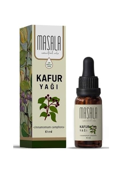 Masala Saf Kafur Yağı 10 Ml. (Camphor Oil)