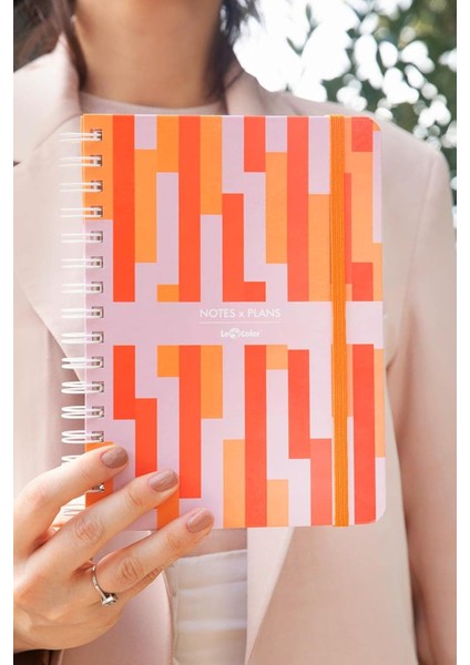 Tarihsiz Çizgili Defter Tetris A5