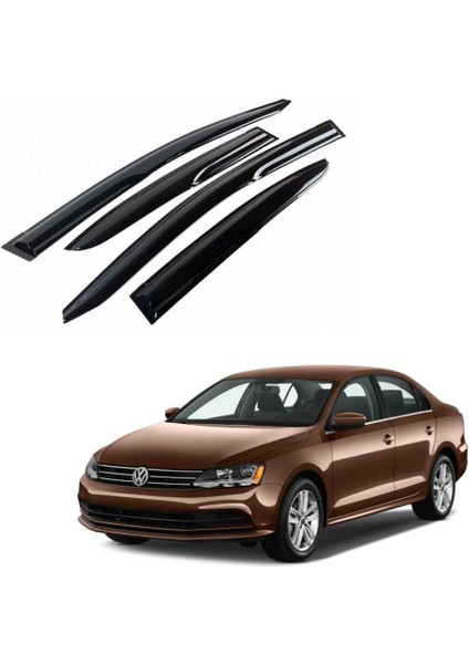 Volkswagen Jetta Mugen Cam Rüzgarlığı 2011-