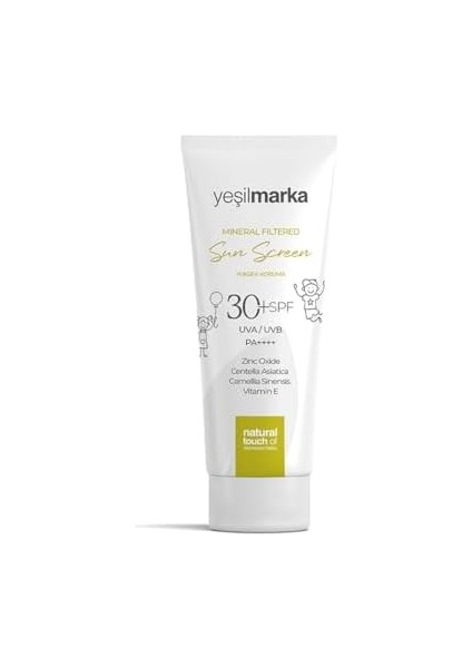 Yeşilmarka Mineral Filtered Sun Screen 30 Spf Güneş Koruyucu Krem