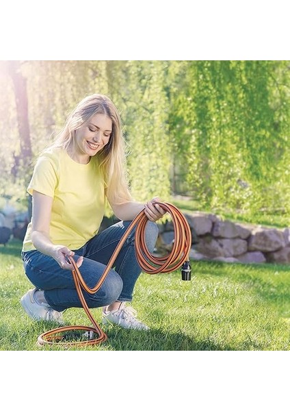 Uzatılabilir Hortum Seti, 1/2"-5.15 mt Uzar Başlangış, Askılı ve Duşlu Sulama Başlıklı, Polipropilen (Pp) Malzemeli, Turuncu, 15 Metre, 1 Adet, Bahçe, Hardware Bileşenleri modelleri